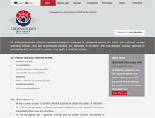 Tablet Screenshot of db-analytics.com